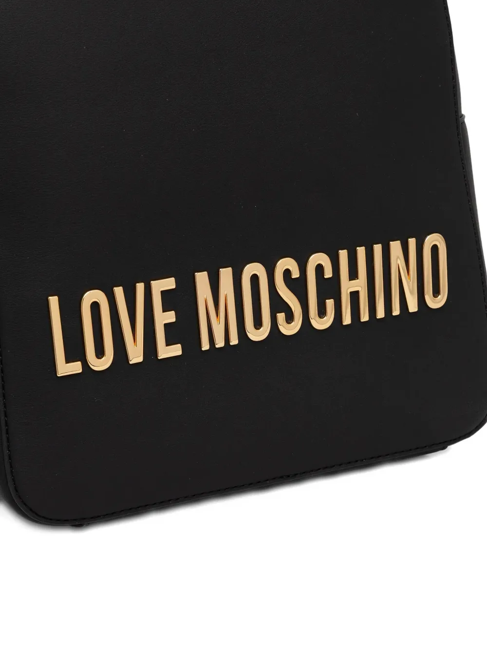 Love Moschino Logo-lettering Backpack In Black