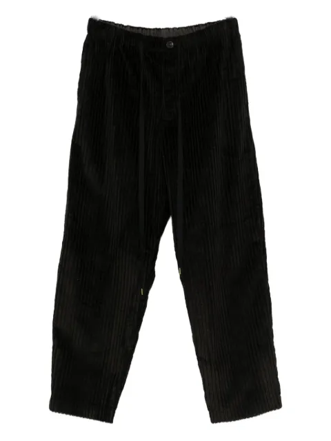Individual Sentiments drawstring-waist corduroy trousers