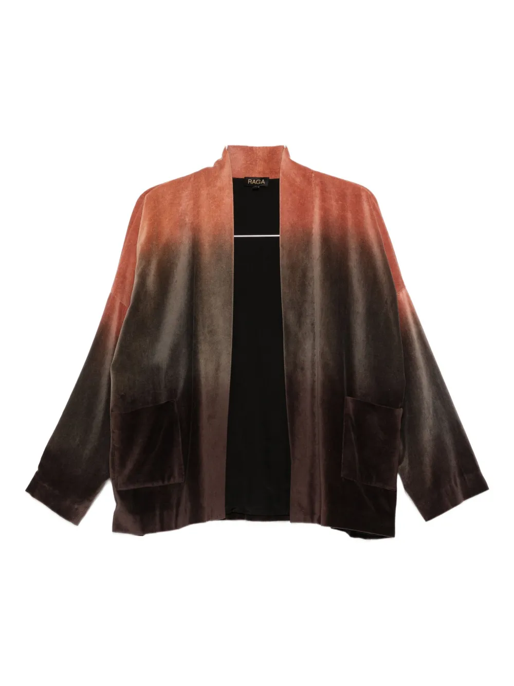 YAVI dip-dyed jacket | Orange | Image 1