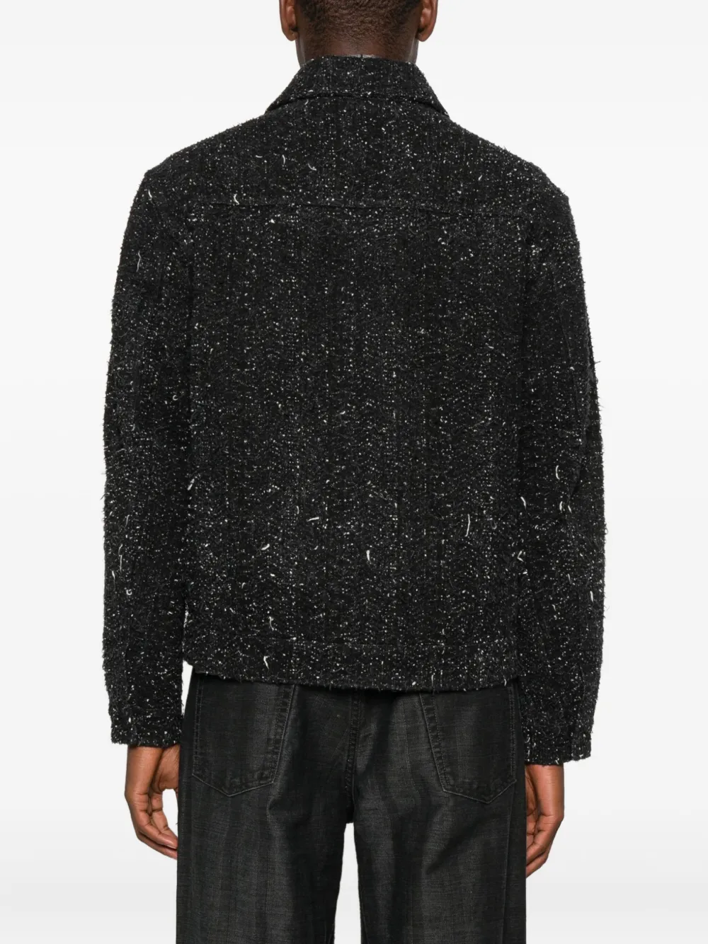 Craig Green Cotton Towel Jacket In Black
