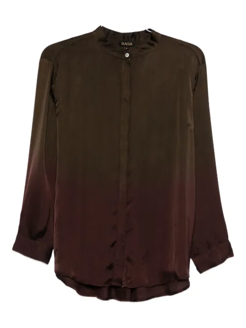 YAVI button-up silk shirt