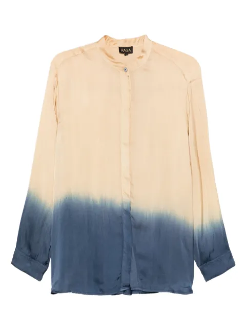 YAVI tie-die print blouse 