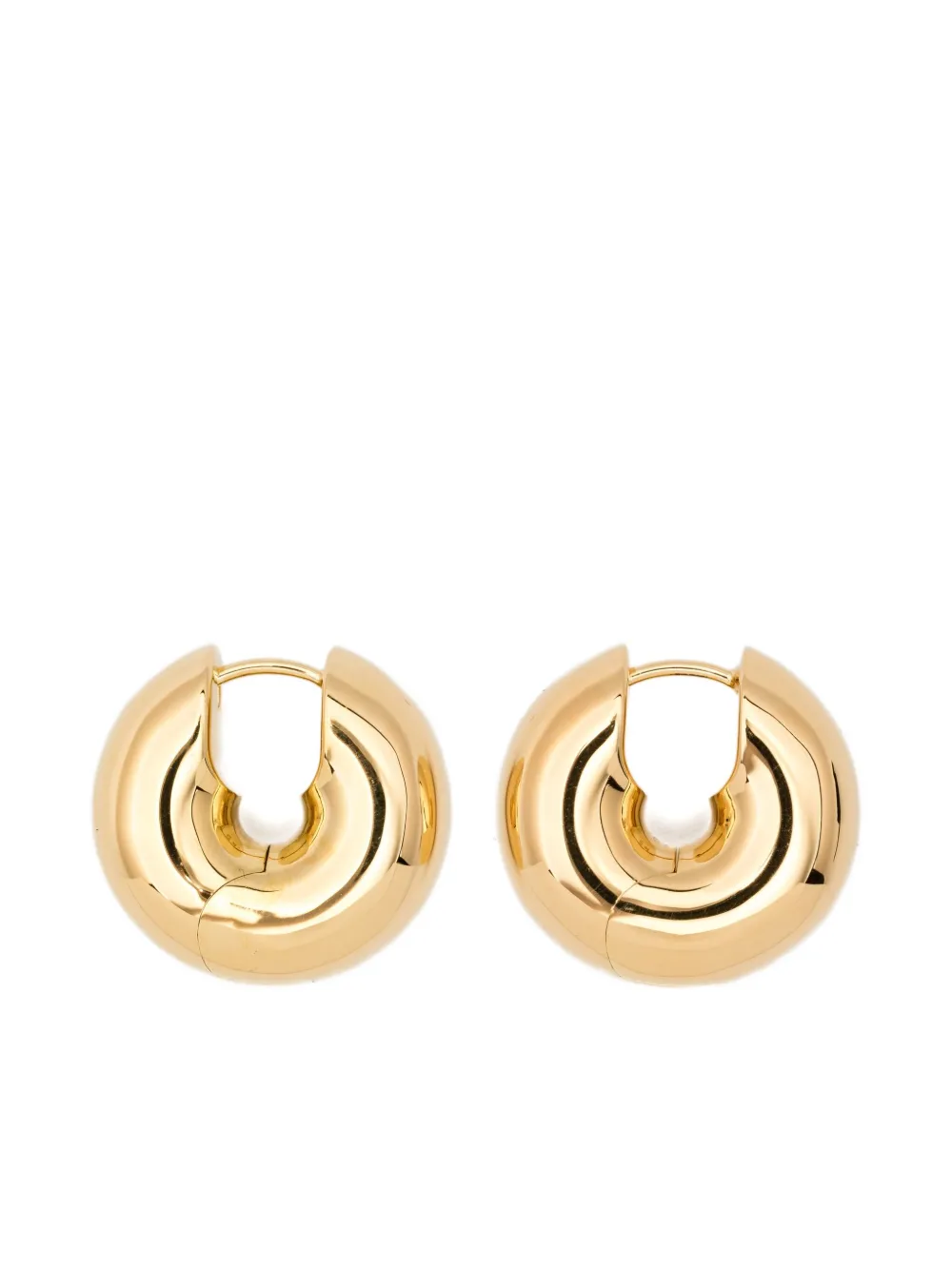 Tom Wood Sphere hoop earrings - Oro