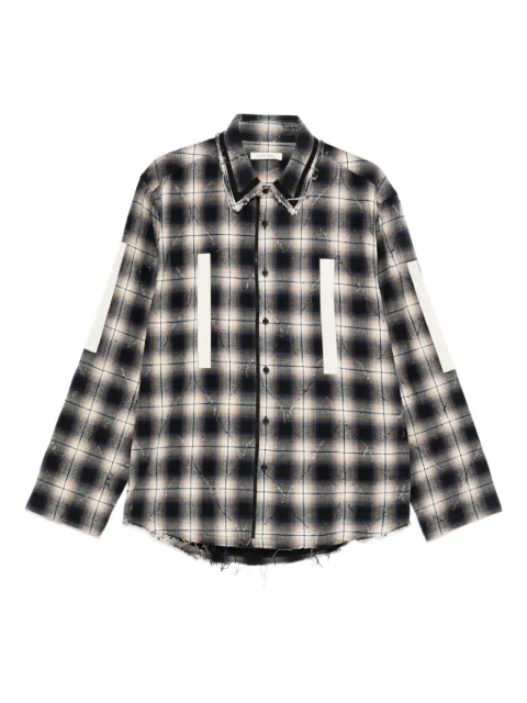 Craig Green camisa con motivo de cuadros