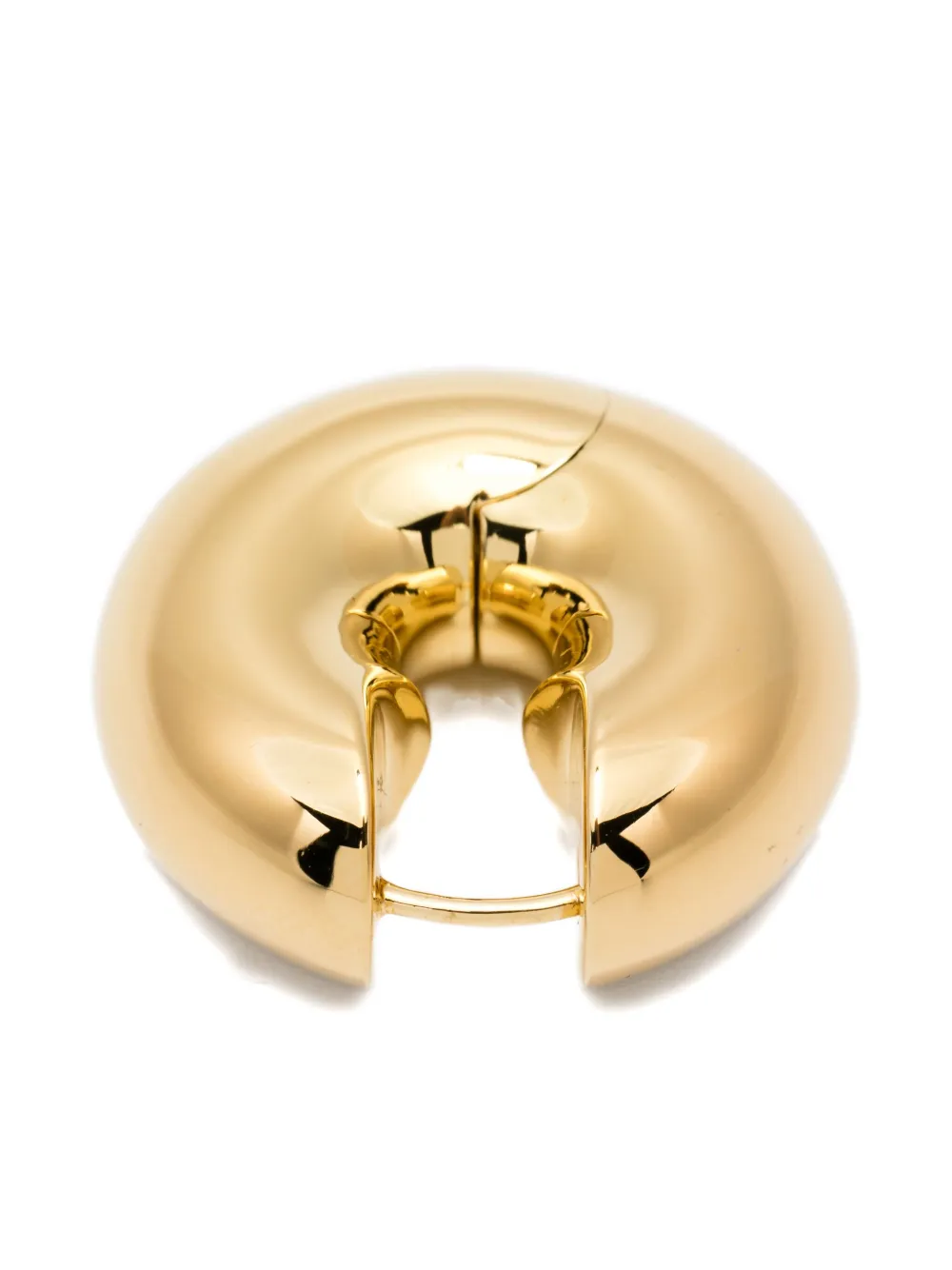 Tom Wood Sphere Hoop Earrings In Gold