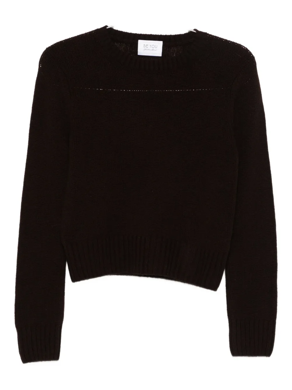 BeYou crew-neck sweater | Brown | Image 1