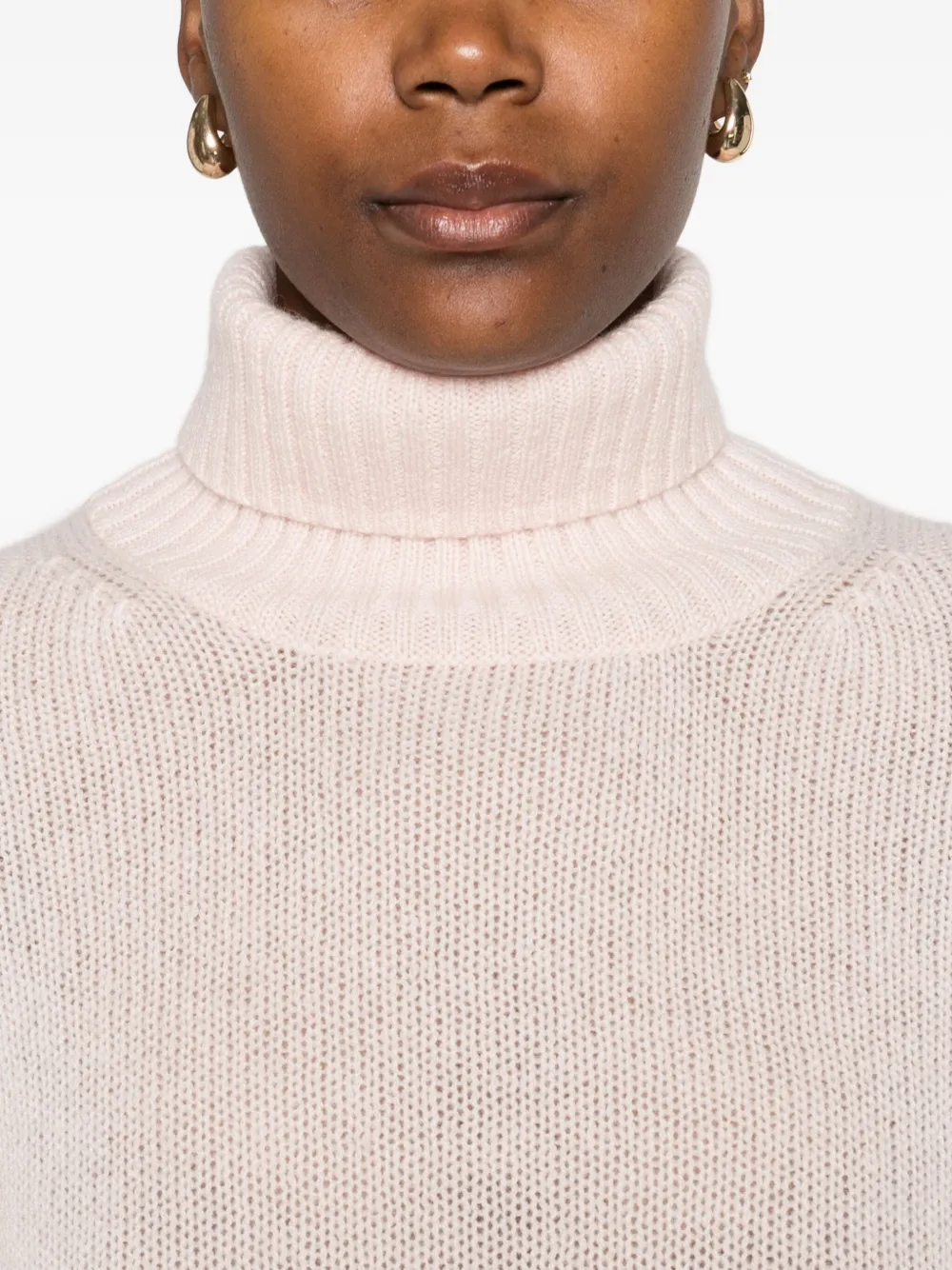 Beyou Turtleneck Sweater In Brown