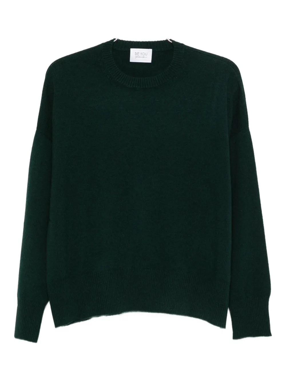BeYou crew-neck cashmere sweater | Green | Image 1