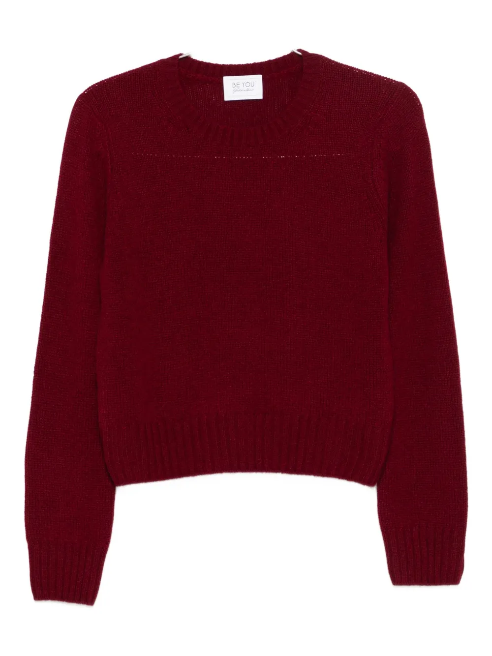BeYou crew-neck sweater | Red | Image 1