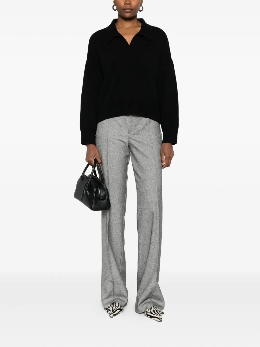 BeYou polo-neck cashmere sweater | Knitted Sweaters | Image 2