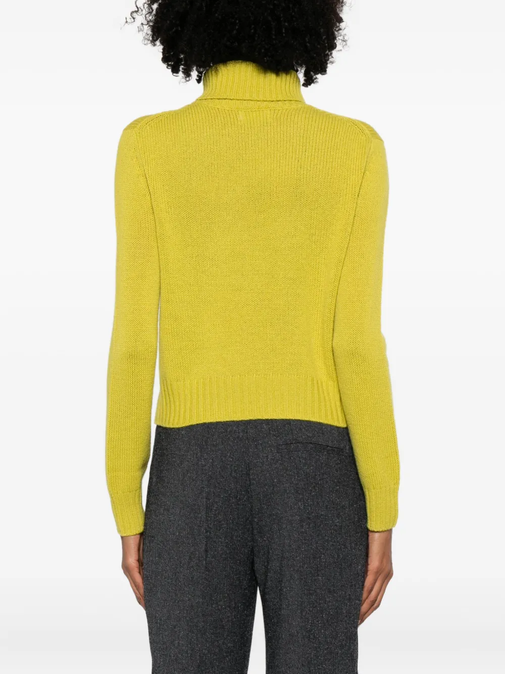 Beyou Turtleneck Sweater In Green