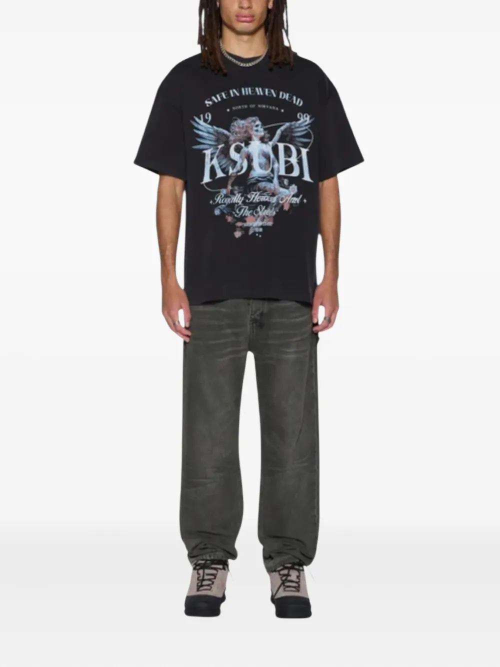 Ksubi Spirit Ekcess t-shirt - Zwart