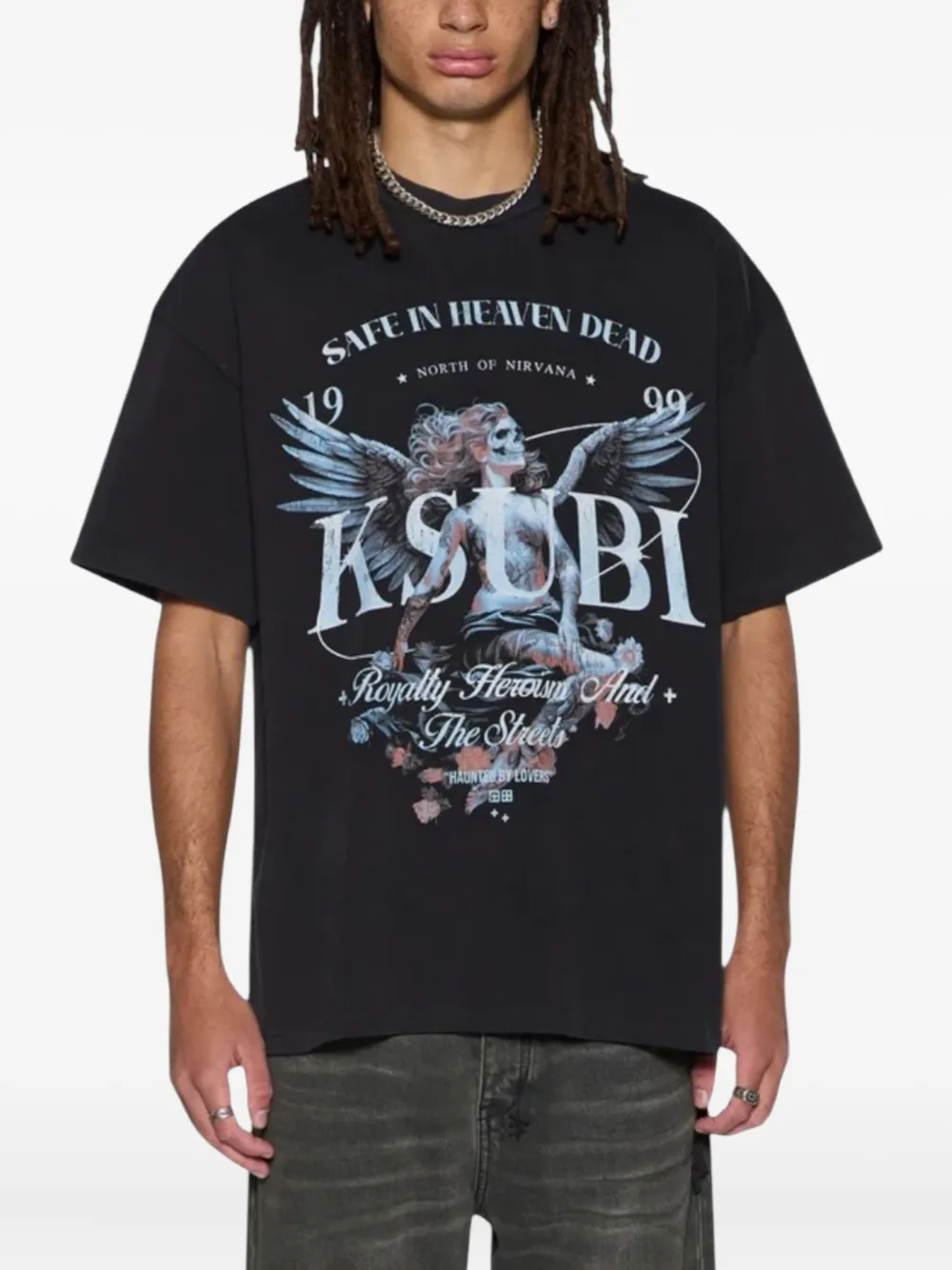 Ksubi Spirit Ekcess T-shirt met print Zwart