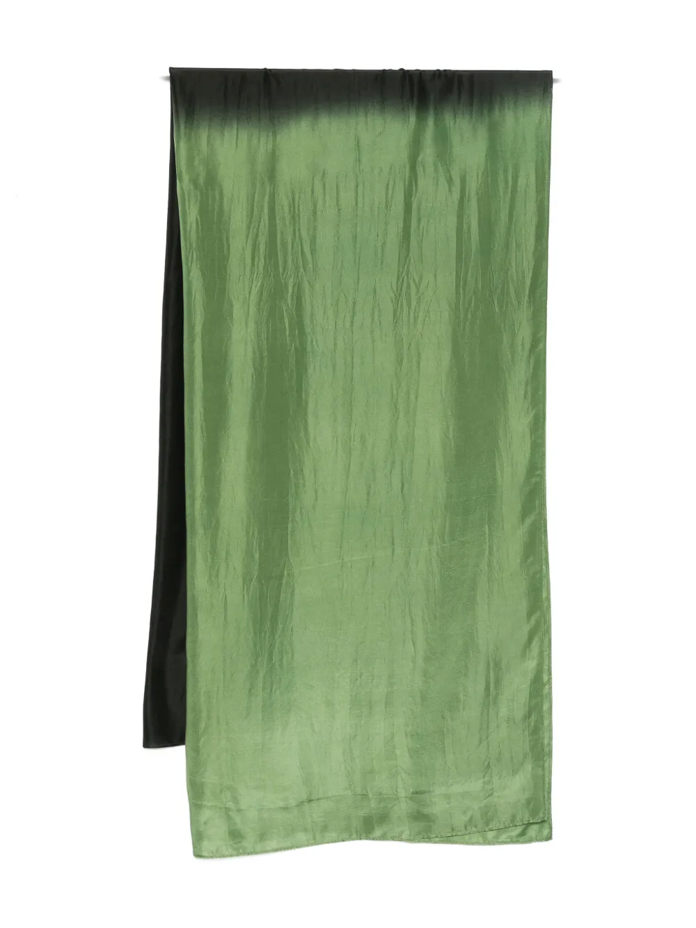 Yavi Ombré-effect Scarf In Green