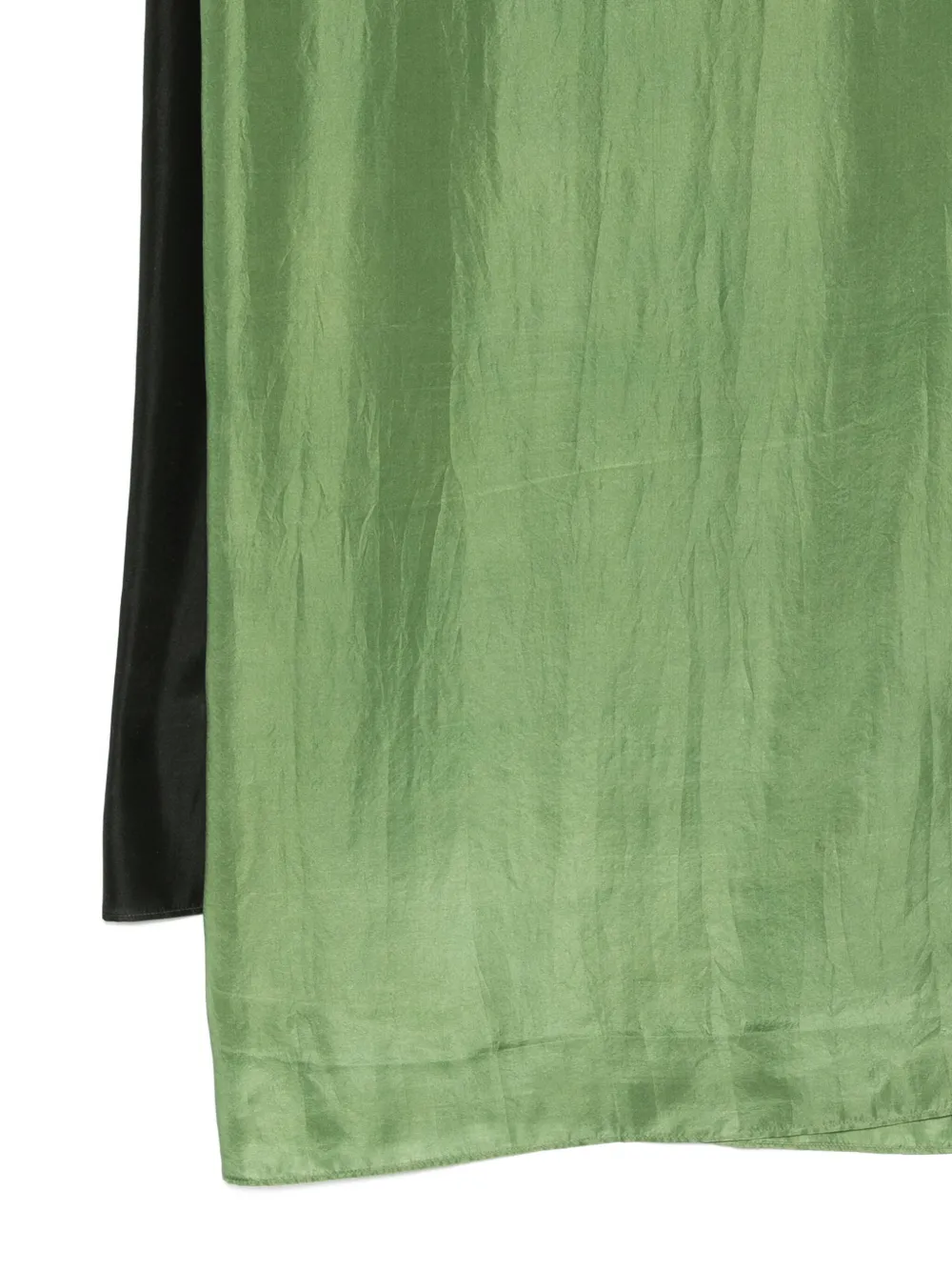 Yavi Ombré-effect Scarf In Green