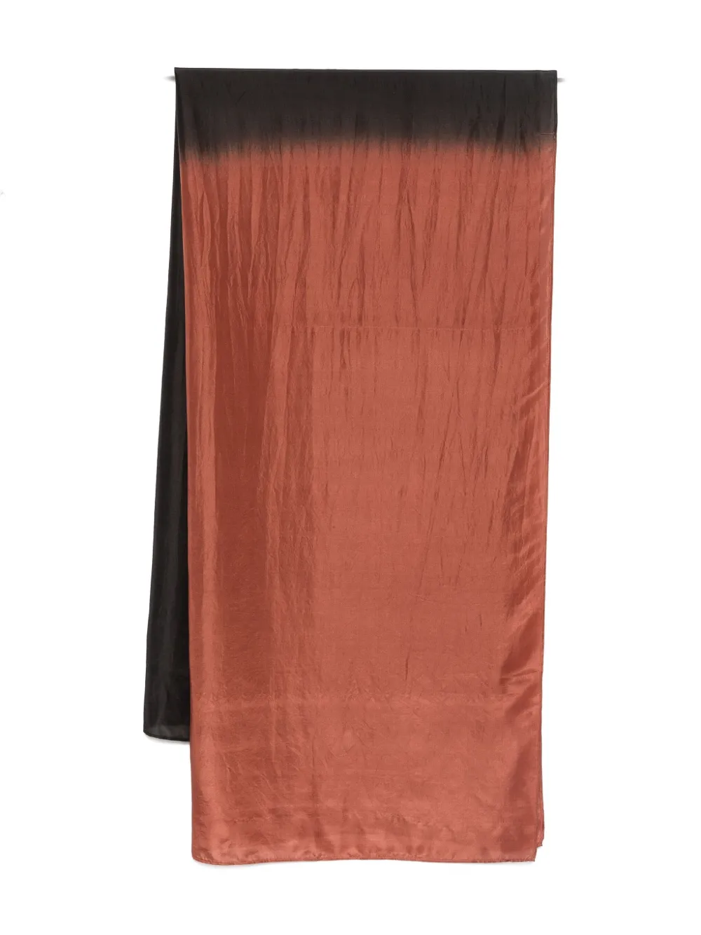 Yavi Ombré-effect Scarf In Brown