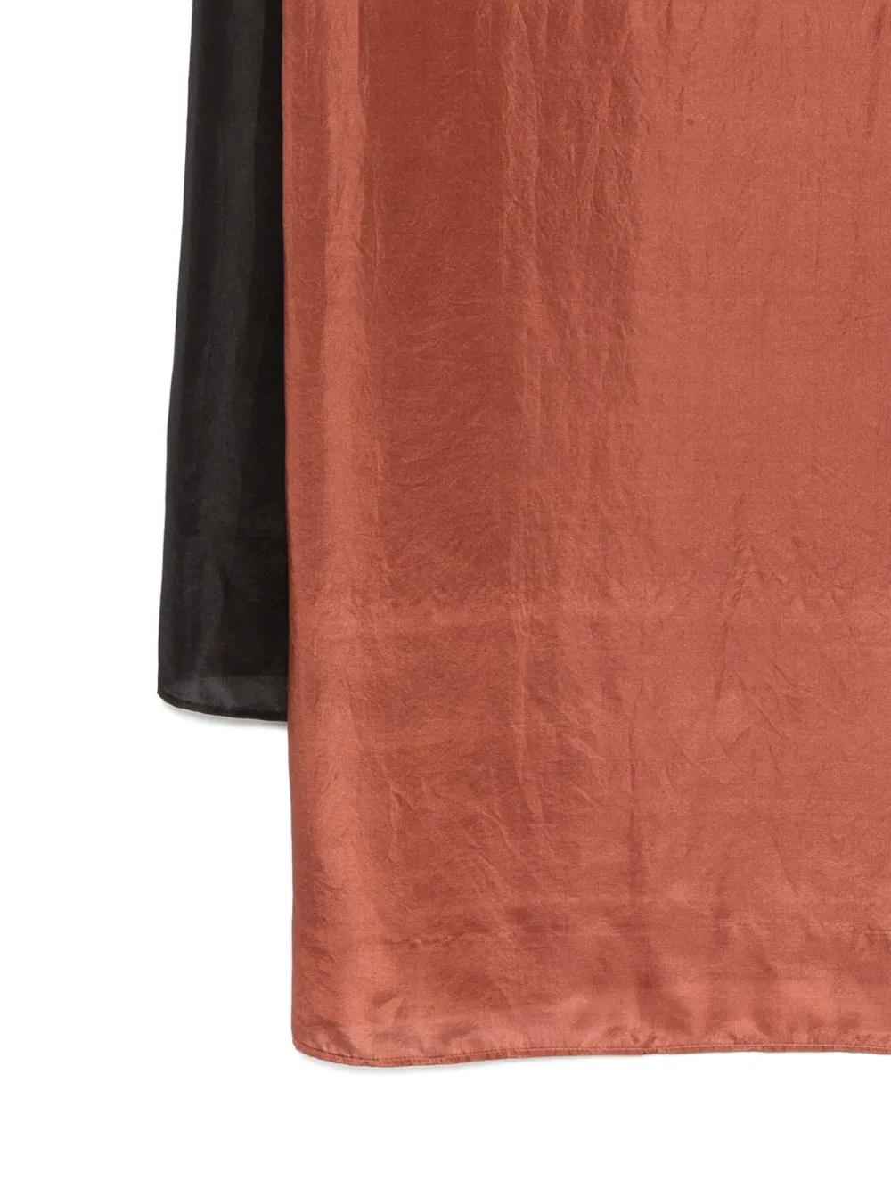 Yavi Ombré-effect Scarf In Brown