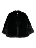 Betta Corradi zip-up silk jacket - Black