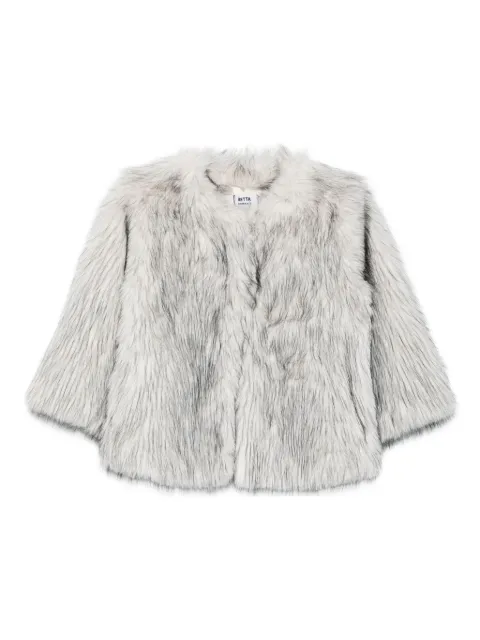 Betta Corradi open-front faux-fur jacket