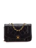 CHANEL Pre-Owned 1991-1994 Small Lambskin Diana Flap crossbody bag - Black