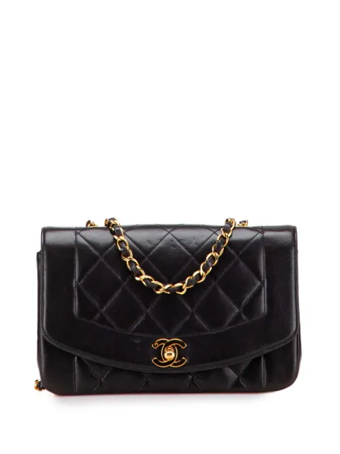 CHANEL Pre-Owned 1991-1994 Small Lambskin Diana Flap crossbody bag
