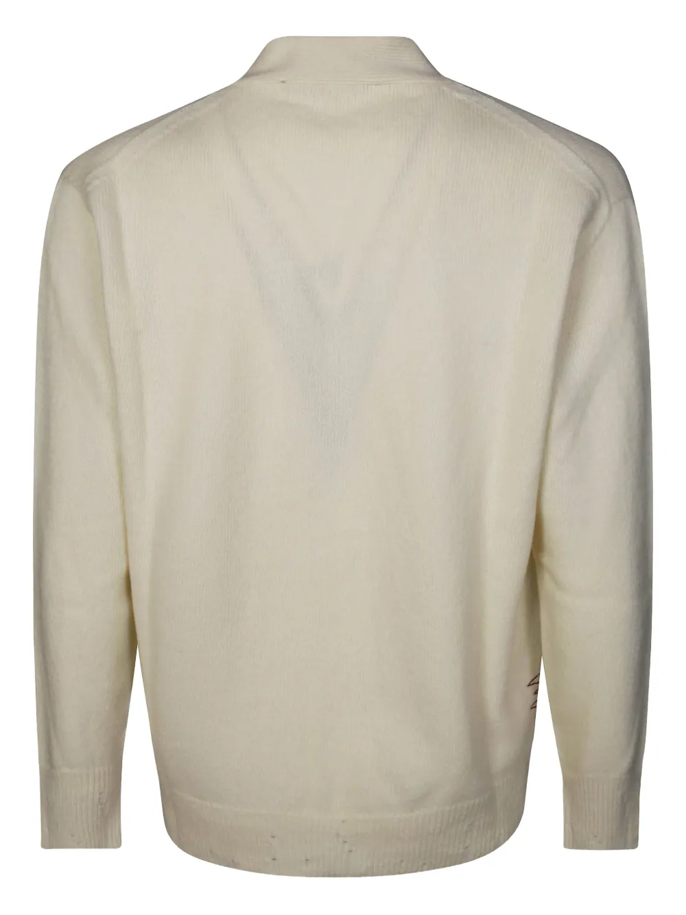 Amaranto Buttoned Cardigan In Neutral