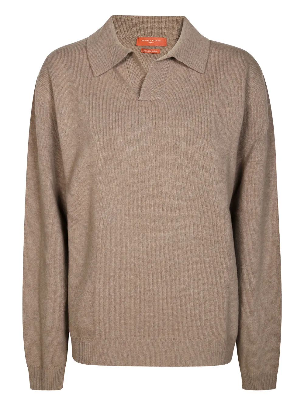 Daniele Fiesoli ribbed-cuffs sweater - ブラウン Daniele Fiesoli ribbed-cuffs sweater - ブラウン
