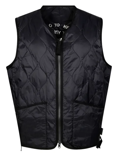 Taion quilted reversible gilet