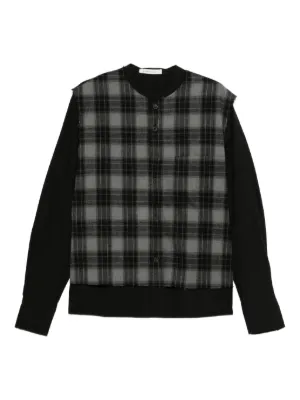 Balenciaga チェック シャツ | グレー | FARFETCH JP