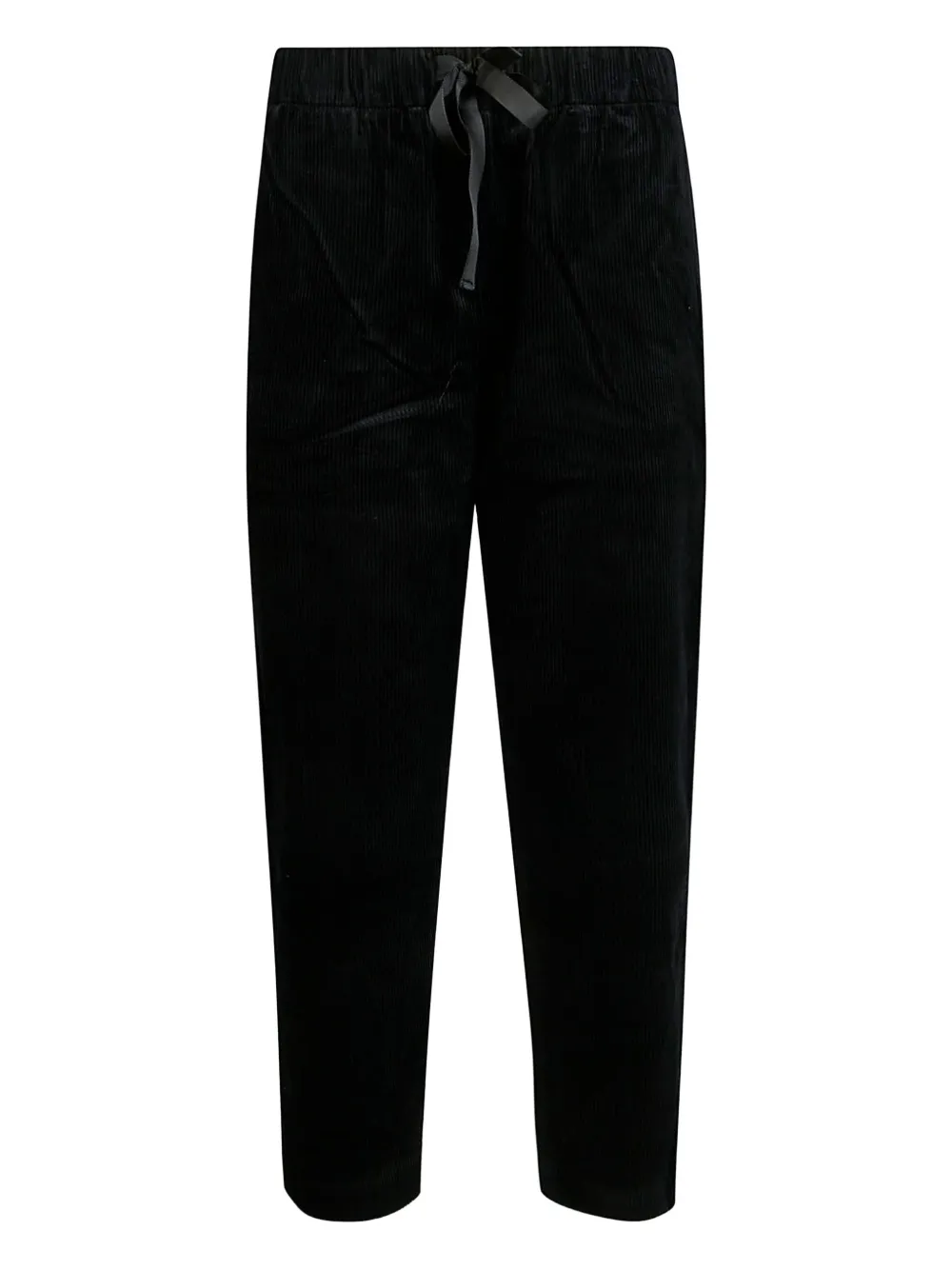 Sun68 drawstring-fastening corduroy trousers | Black | Image 1