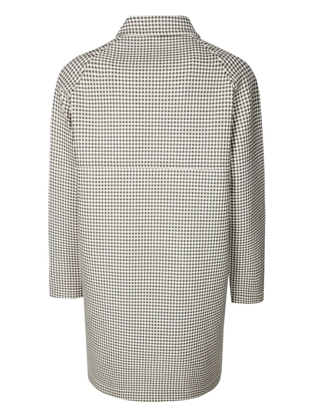 Paolo Pecora Scuba checked coat | Single Breasted Coats | Image 2
