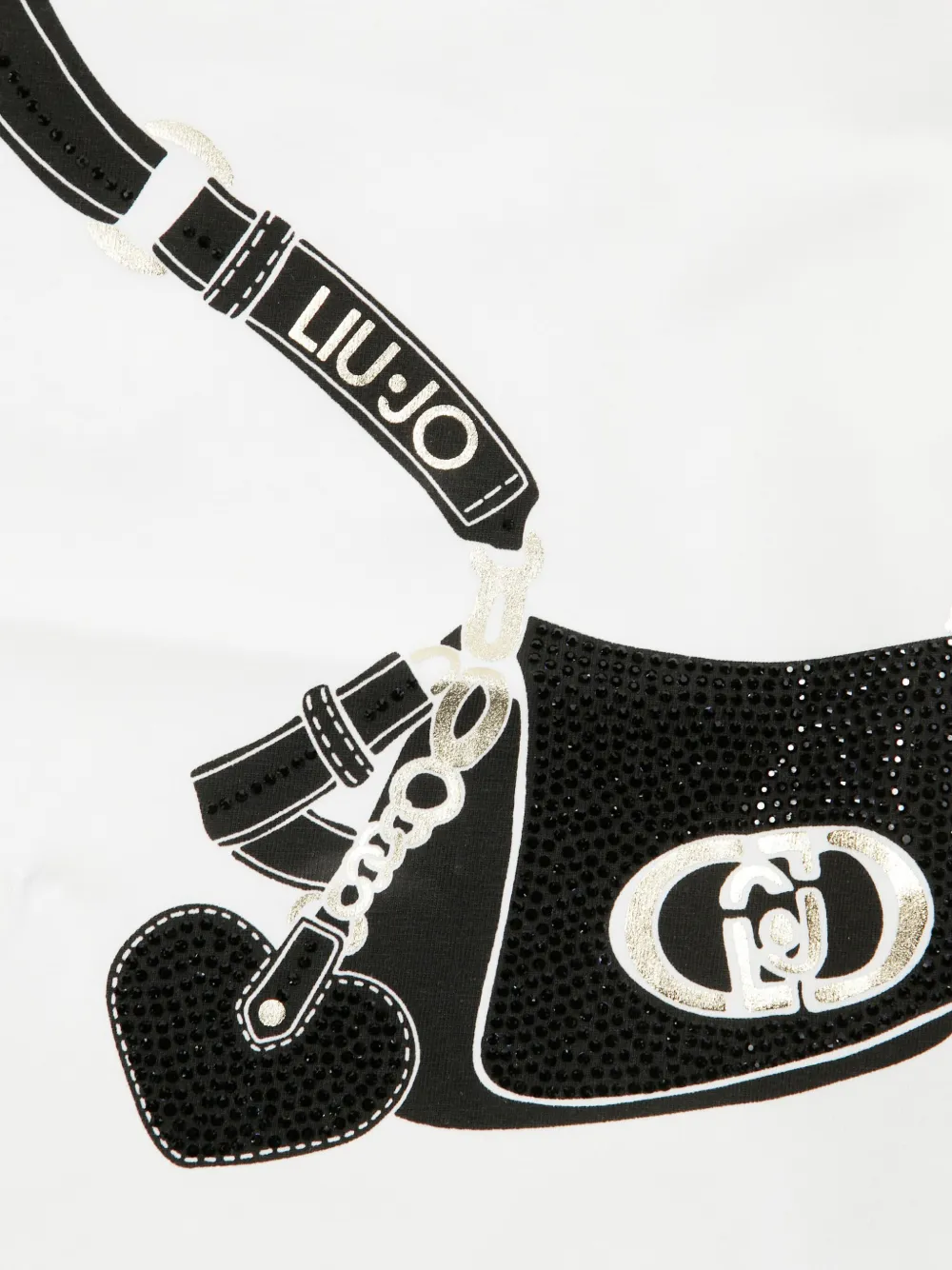 Liu Jo Kids T-shirt met lange mouwen en print Wit