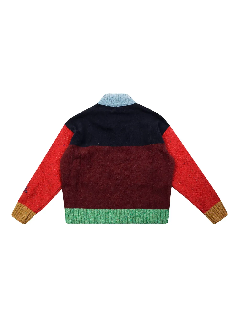 Bobo Choses colour-block zipped cardigan | Teen Knitwear | Image 2