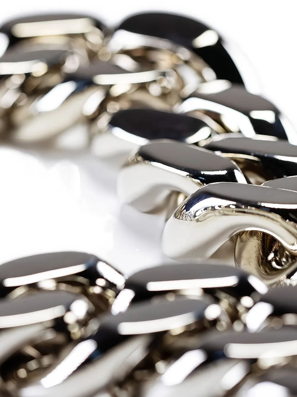 Vanessa Baroni Chain-link Necklace In Metallic