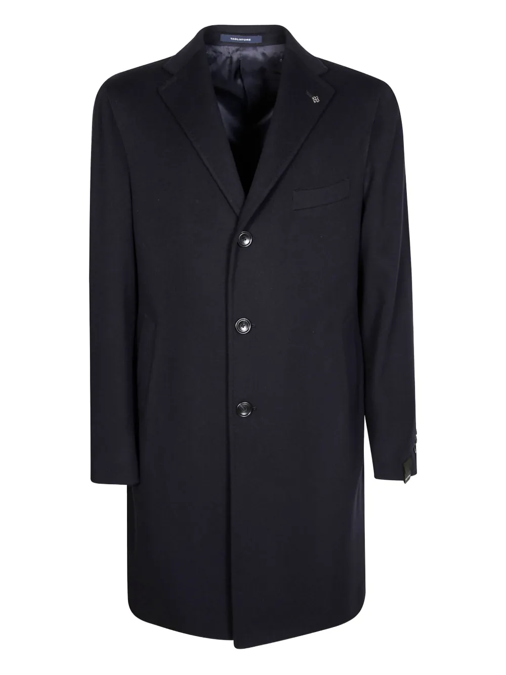 Tagliatore single-breasted coat - ブルー Tagliatore single-breasted coat - ブルー
