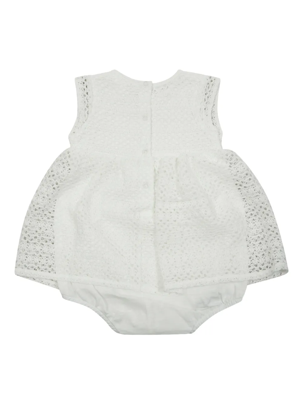 LALALU Mouwloze jurk - Wit
