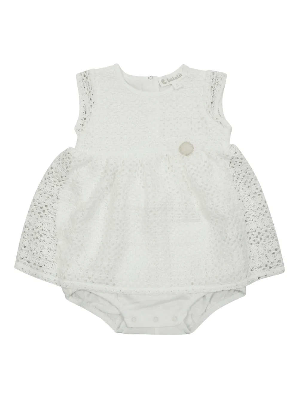 LALALU robe à design sans manches | blanc | Image 1