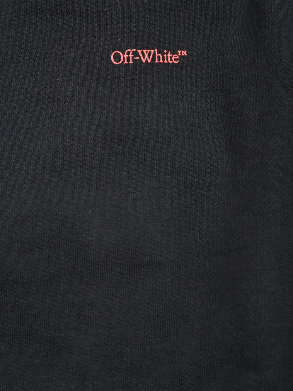 Off-White Kids Sweater met grafische print Zwart