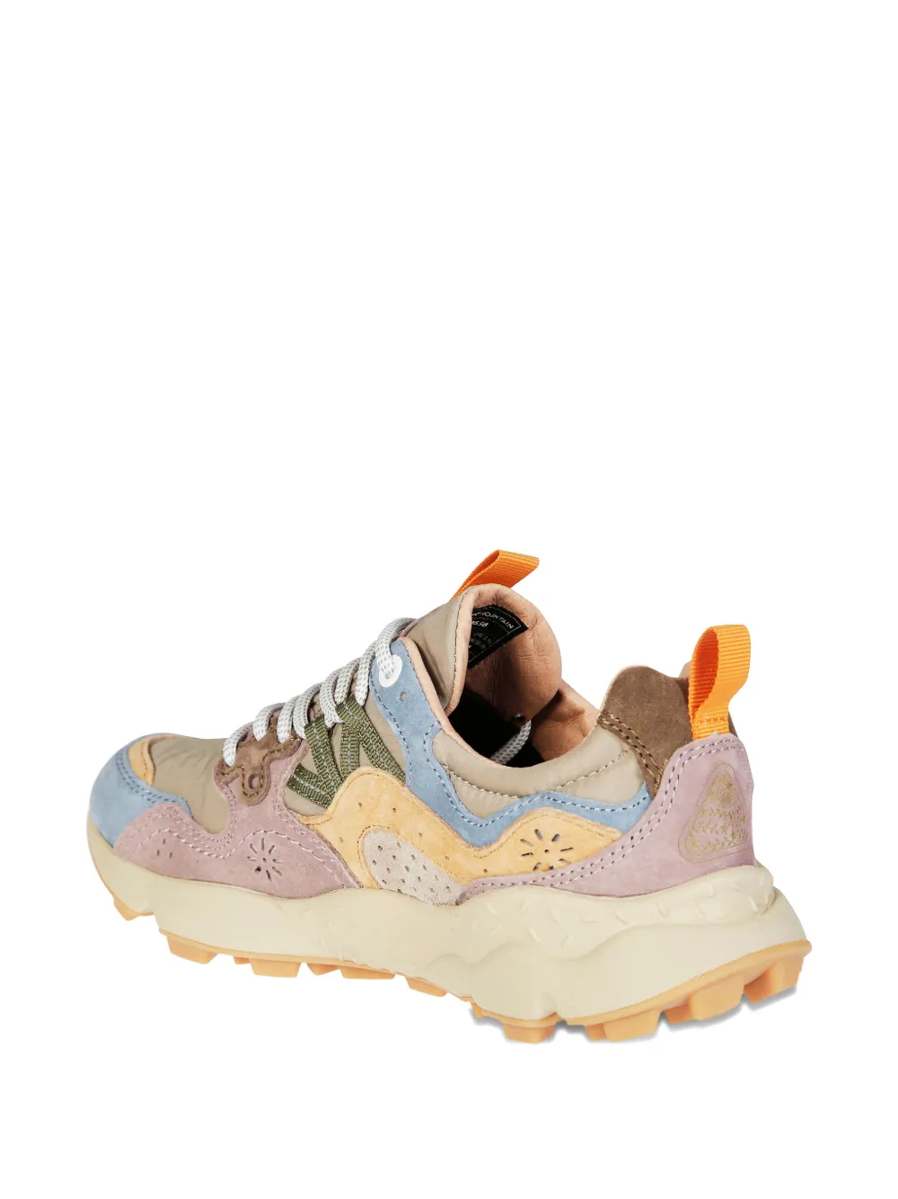 Flower Mountain Panelled-design Sneakers In Multi