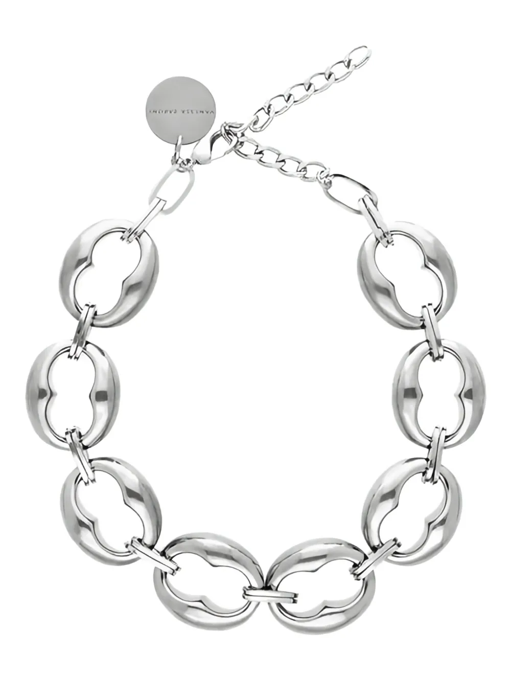 Vanessa Baroni Chain-link Necklace In Brown