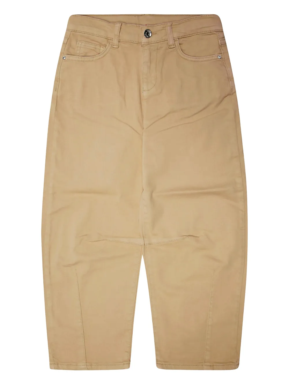 Liu Jo Kids logo-plaque jeans | Neutrals | Image 1