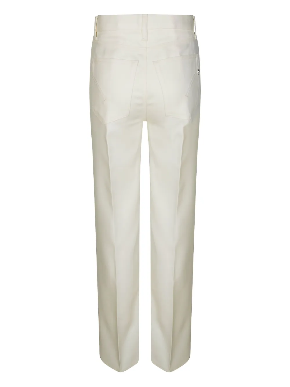 DONDUP logo-detail trousers - Wit