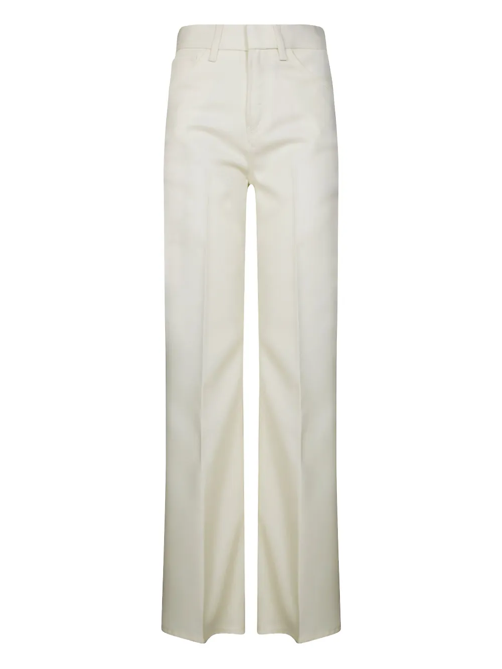 DONDUP logo-detail trousers - Bianco