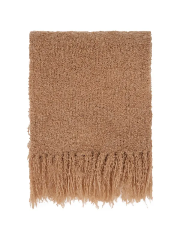 Halfboy Fringed Scarf in Neutrals