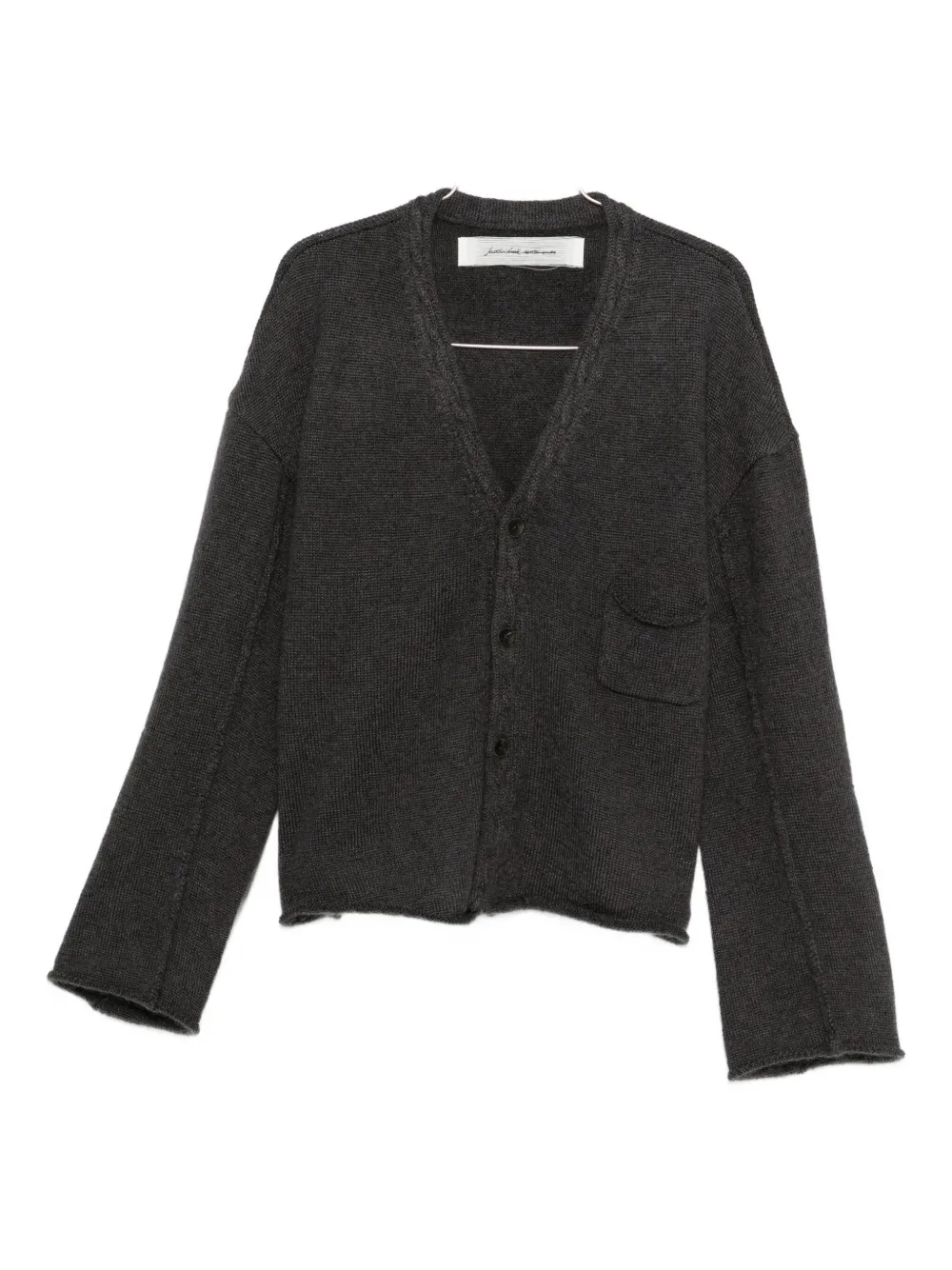 Individual Sentiments V-neck cardigan | Grey | Image 1