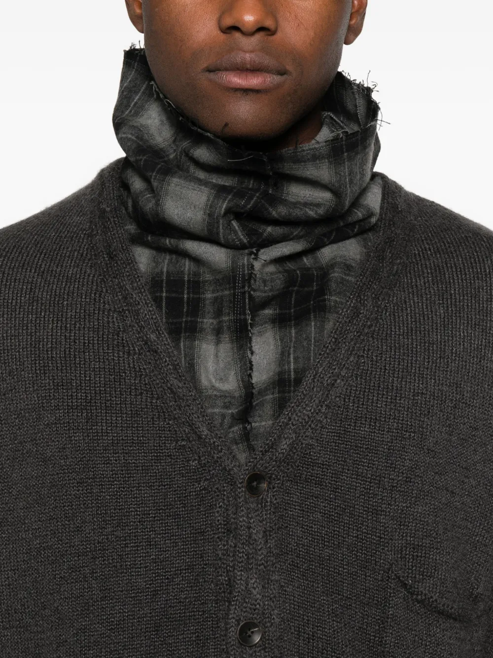 Individual Sentiments V-neck Cardigan In Multi