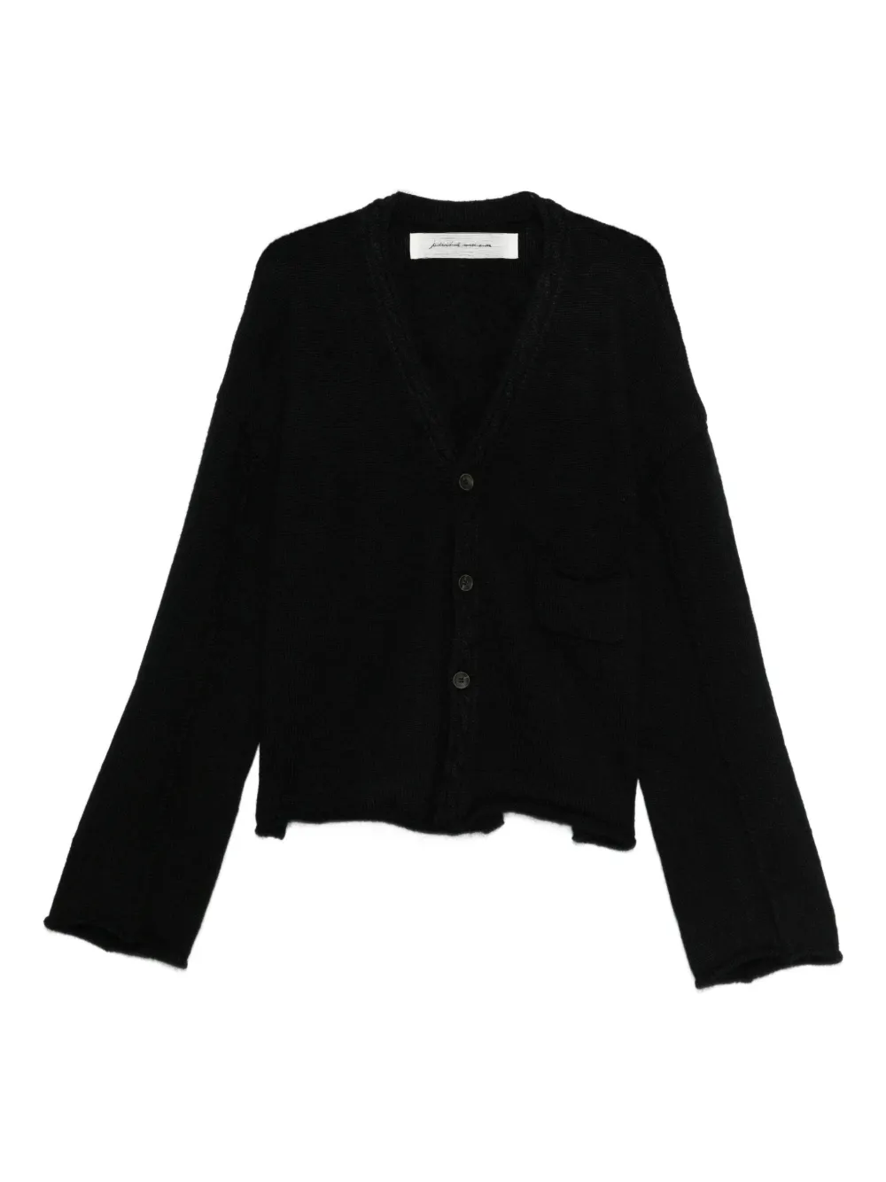 Individual Sentiments V-neck cardigan | Black | Image 1