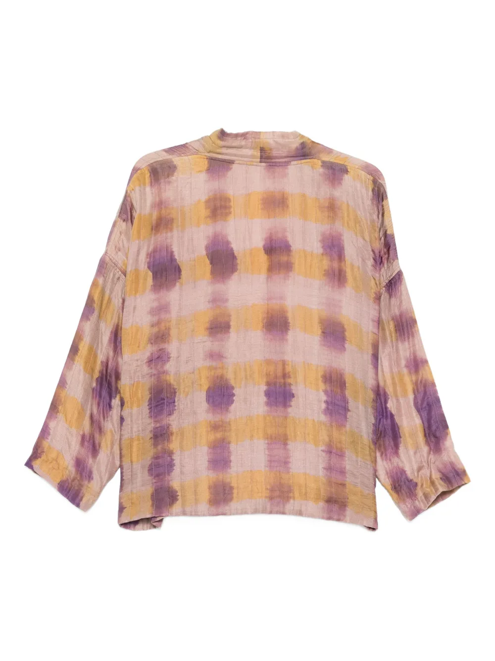YAVI tie-dye checked jacket | Oversized Jackets | Image 2