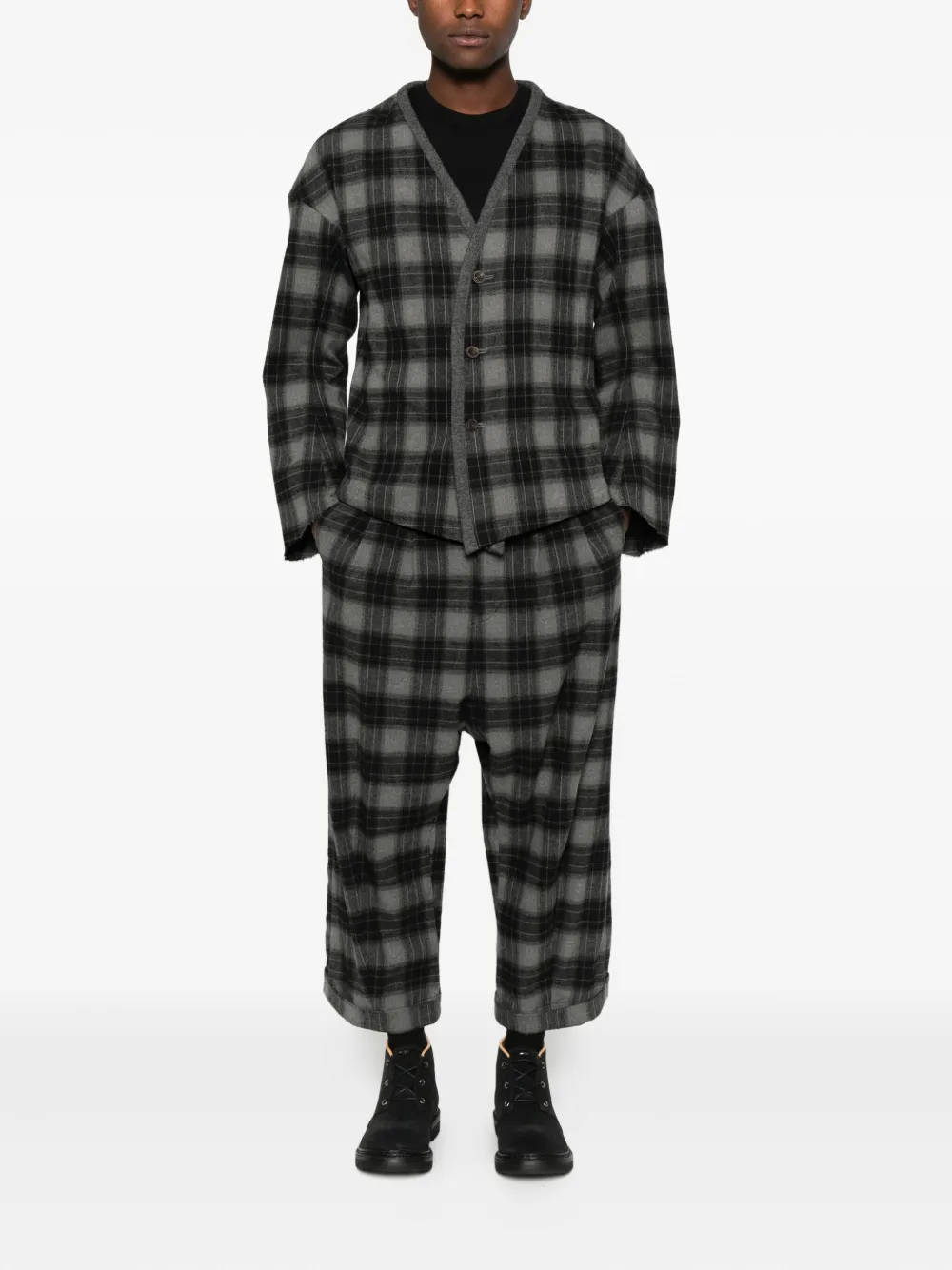 Individual Sentiments plaid-pattern cardigan | Cardigans | Image 2