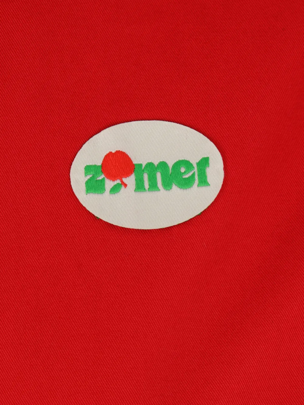 Zomer Harn Zip-fastening Jacket In Red